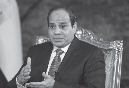 Egypt's president says crackdown was justified