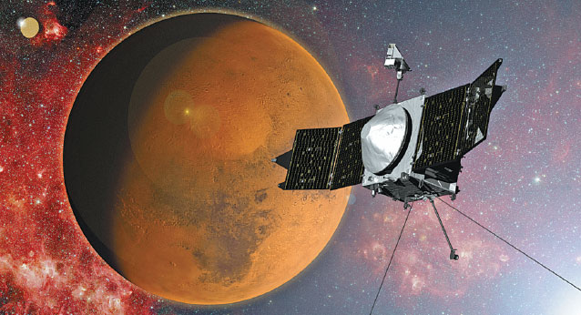 Indian, US spacecraft arrive at red planet on separate missions