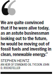 Philanthropies, investors plan $50b fossil fuel divestment