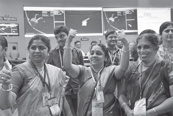 Indian orbiter reaches Mars