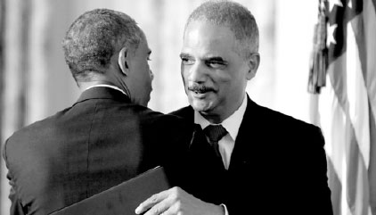 Point man: Holder pushed Obama priorities