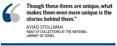 Israeli library's manuscript collection tells unique tales