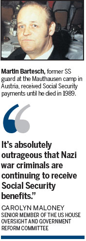 Expelled Nazis got millions in US Social Security