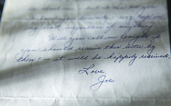 Monroe's lost love letters to be auctioned