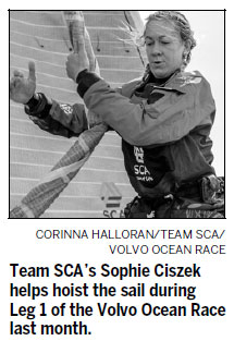 Female sailors making their mark