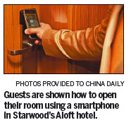 Starwood guests avoid front desk hassle with keyless app