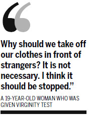 Indonesian police criticized for virginity tests
