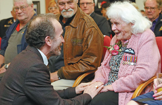 WWII spy receives France's top honor