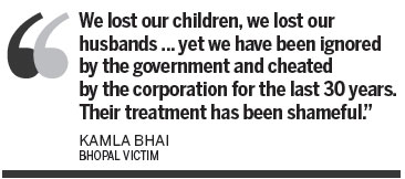 Bhopal demands justice after 30 years