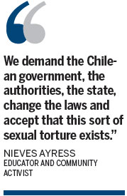 Women seek justice for Chilean sex victims