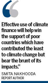Poorest nations given less climate funding