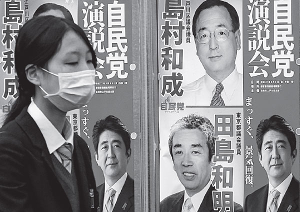 Abe moves from painful reform