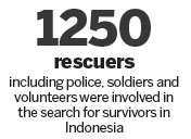 Rescuers search for missing after landslide kills 32