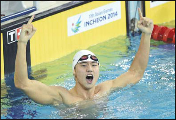 China's sporting highlights of 2014