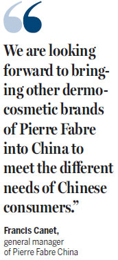 Dermo-cosmetic giant aids sufferers of skin conditions