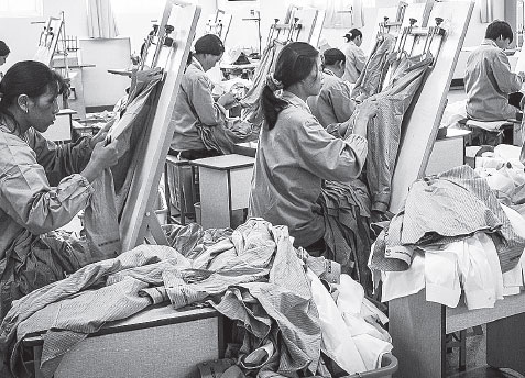 A moment in time: Clothing changes