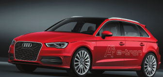 Audi's world premiere of 3 e-tron models in Shanghai