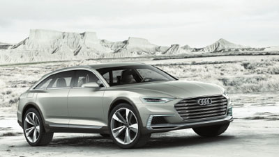 Audi's world premiere of 3 e-tron models in Shanghai