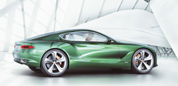 Performance and design inspire Bentley's vision of the future