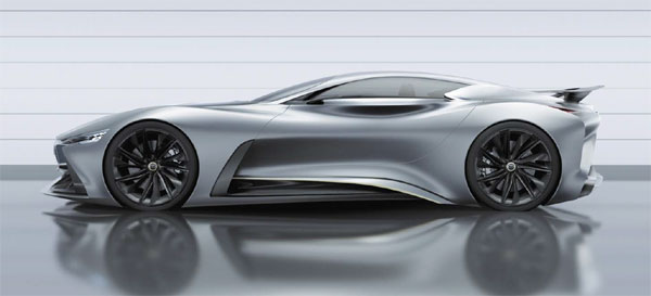 Aesthetics of contrast give Infiniti distinction