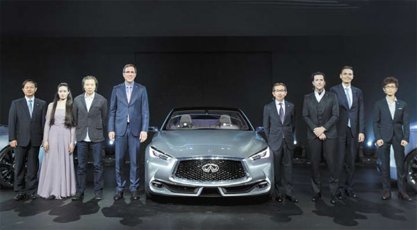 Aesthetics of contrast give Infiniti distinction