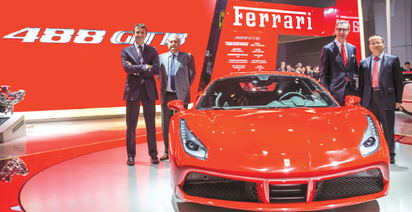 Ferrari 488 GTB: new V8 benchmark makes Asia-Pacific debut in Shanghai