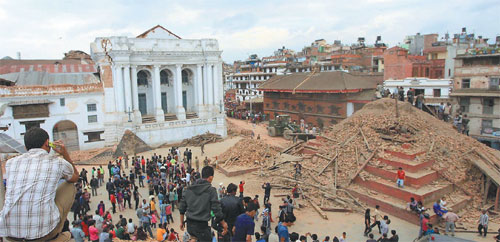 Shock waves destroy historic sites