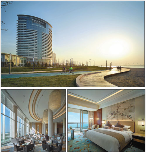 The Shangri-La by a golden dream bay