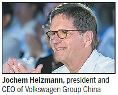 Volkswagen China's ambitious green goal