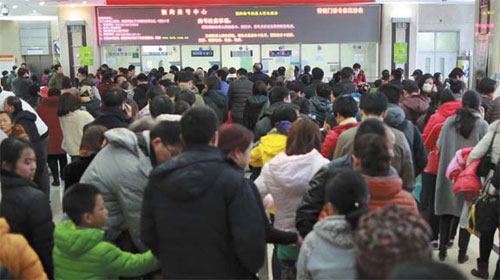Medical resource redistribution to ease pressure on the capital