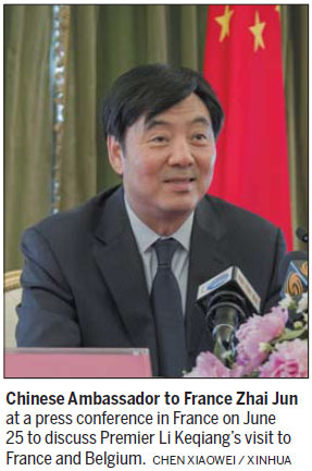 Sino-French relationship expected to hit new level