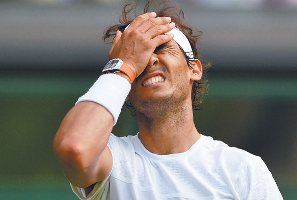 Nadal insists 'it's not the end'