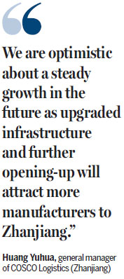 Zhanjiang ready to berth growth in business