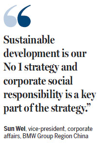 BMW committed to 'strategic CSR' to solve social problems