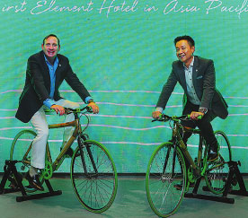 Element Suzhou offers sustainable accommodation