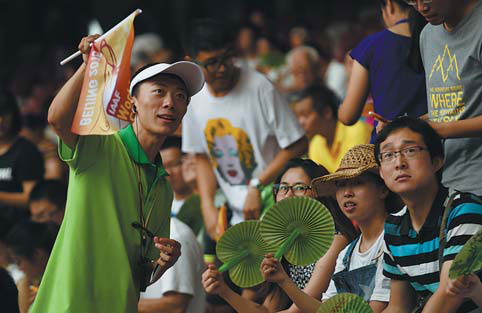 Volunteers support track and field championships