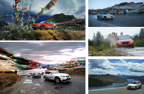 Designed for urban roads, BMW X1 conquers Tibet's challenges