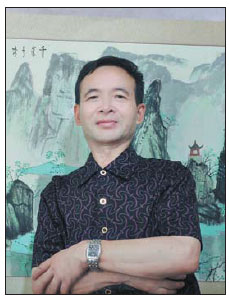 Art changes life of self-taught painter
