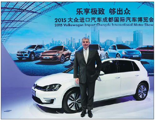 Volkswagen Import showcases 16 models at 2015 Chengdu Motor Show
