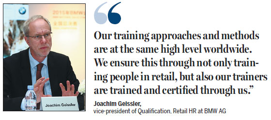 Auto Special: Luxury automaker puts emphasis on team training