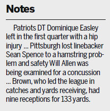 Hot Brady deflates the Steelers