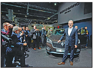 German carmaker Borgward attempts comeback with SUV