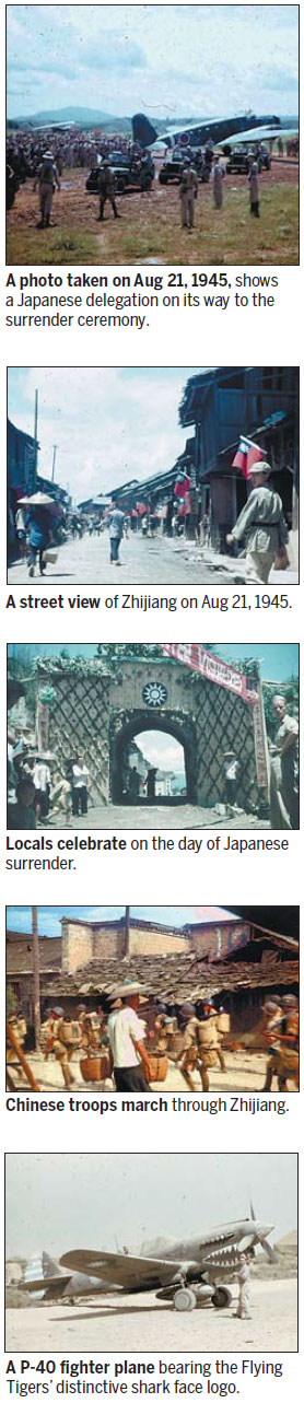 Old photos show joyful scenes marking the end of occupation