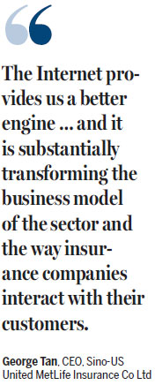 Internet a better engine for MetLife China