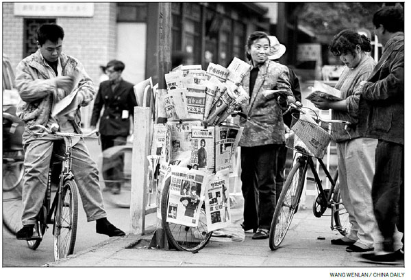 A moment in time: Moving online