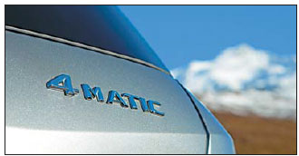'Year of the SUV' pays tribute to MB 4MATIC breakthrough