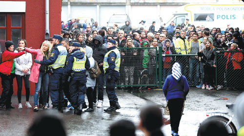 Racist motive behind school attack