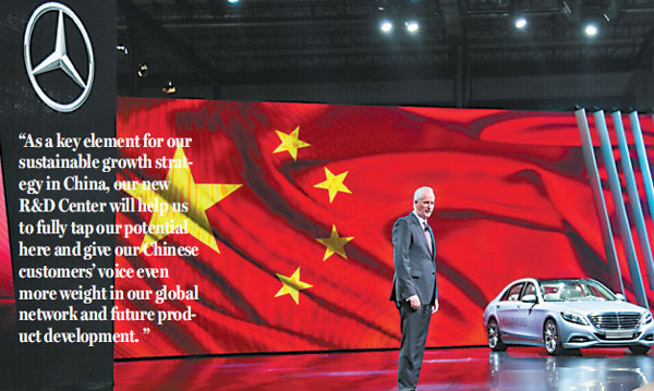 Daimler shines as symbol of Sino-German cooperation