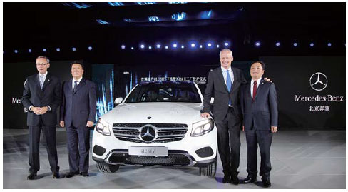 Mercedes-Benz's GLC SUV nears China launch