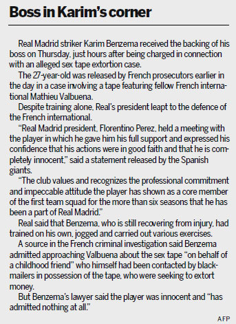 Bad boy Benzema hits new high in lows